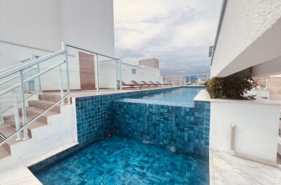 Apartamento novo Itaguá duas suites e lavabo