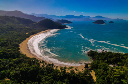 Casa na Praia do Félix, 100 metros da praia e vista para o mar!