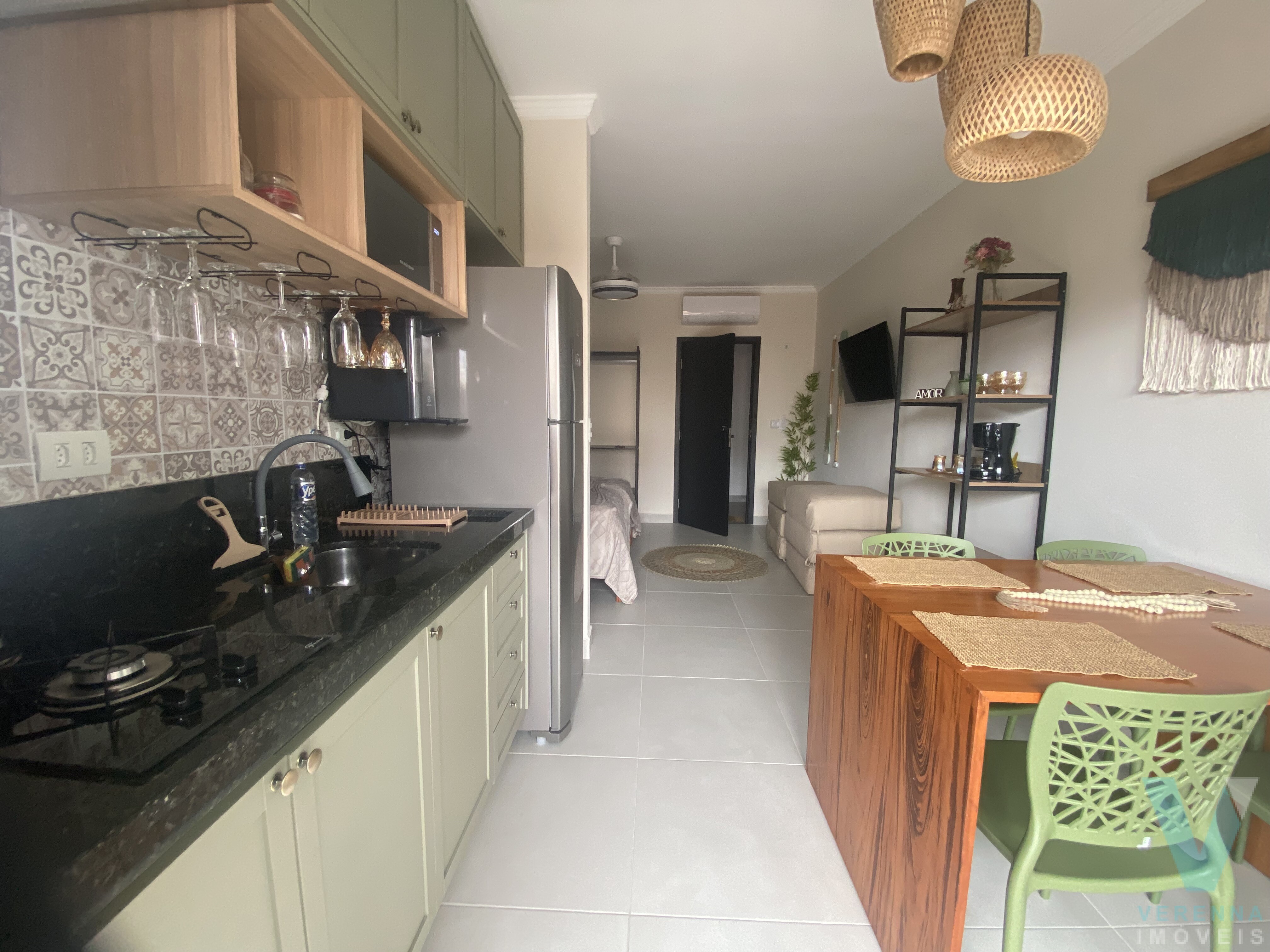 Studio Itagua novo e mobiliado