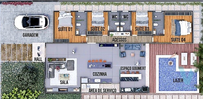 Casa Condominio Ubatuba Country Nova